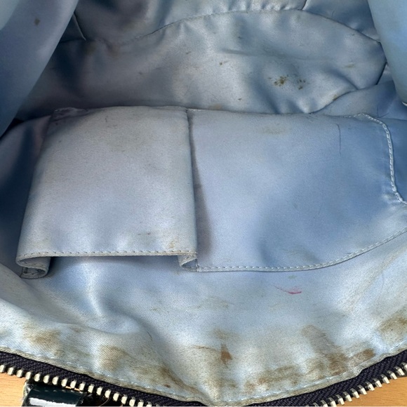 Coach Sophia Bag Medium Blue Patent Leather - Picture 8 of 13